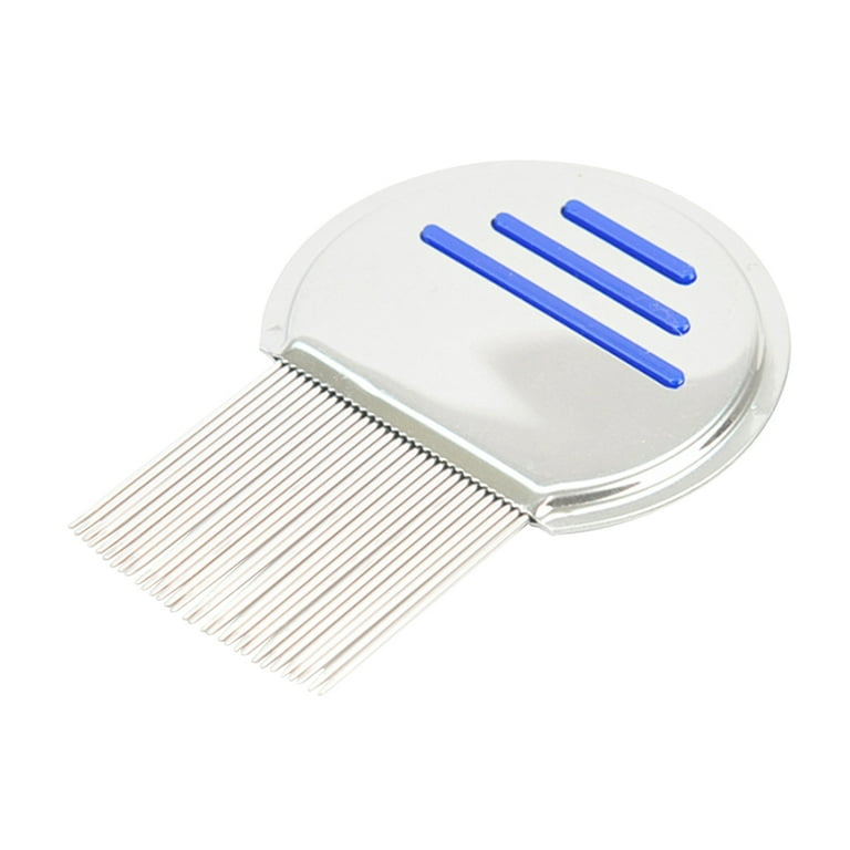 Elroy Pet Comb Stainless Steel Lice Removal Comb Grooming Tool Nit Remover Pet Beauty Supplies Blue Walmart