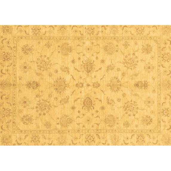 Ahgly Company Indoor Rectangle Oriental Brown Traditional Area Rugs, 8' x 12'