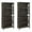 Dark Gray Hickory, variant on Bowery Hill 5 Shelf Modern Wood Bookcase in Reclaimed Pine (Set of 2)