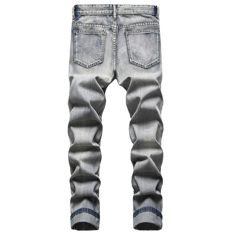 【MAISON MINED】24SS★ SNAP BIKER DENIM PANTS 메종미네드 BOTTOM - SNAP BIKER DENIM PANTS INDIGO