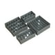 thumbnail image 4 of Organizador de ropa interior, organizador de cajones, estuche de almacenamiento de ropa interior multiusos, caja de almacenamiento con clasificación d Gris, 4 of 9