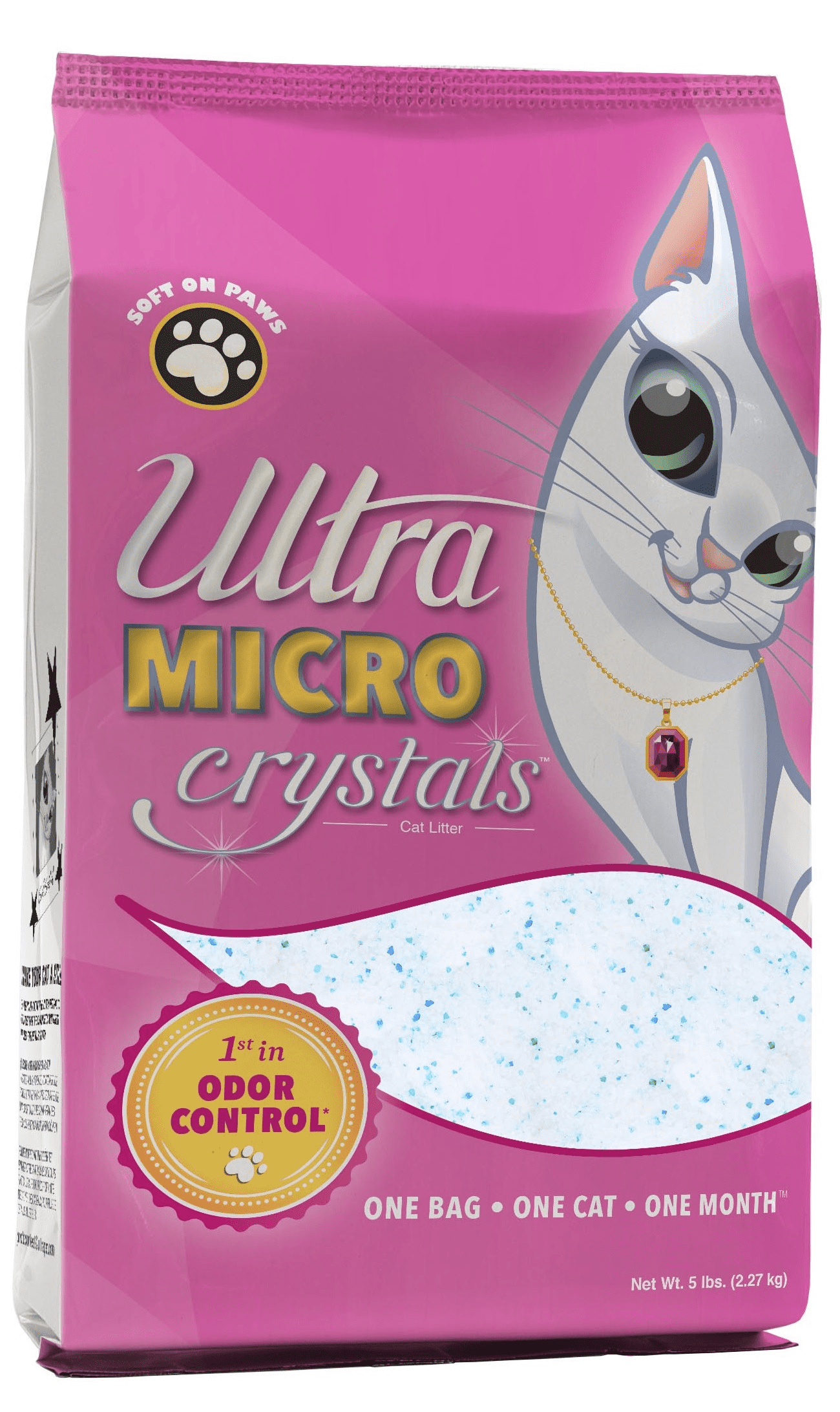 Ultra Pearls Cat Litter, 5-lb Bag, White - Walmart.com