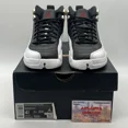 thumbnail image 2 of Ni - ke Size 4.5 - Jordan 12 Retro Mid Playoff Black White Leather (153265-006), 2 of 5