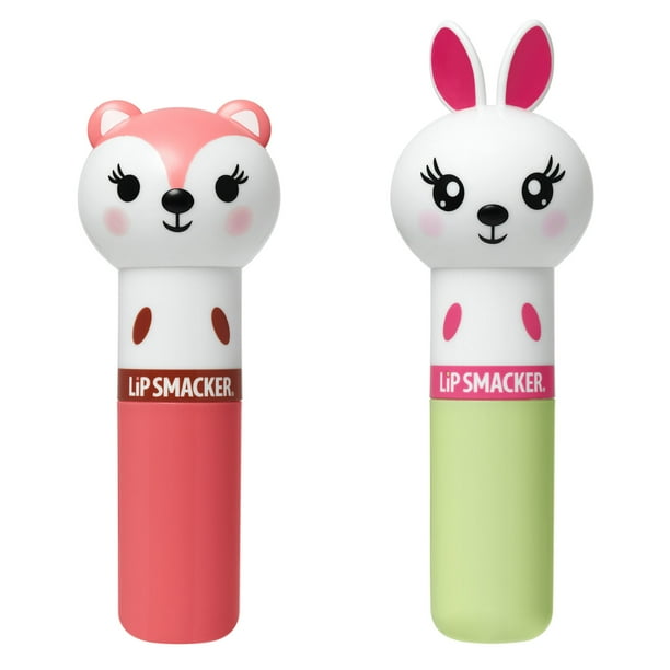 Lip Smacker Lippy Pal Lip Balm Duo, Foxy Apply & Hoppy ...