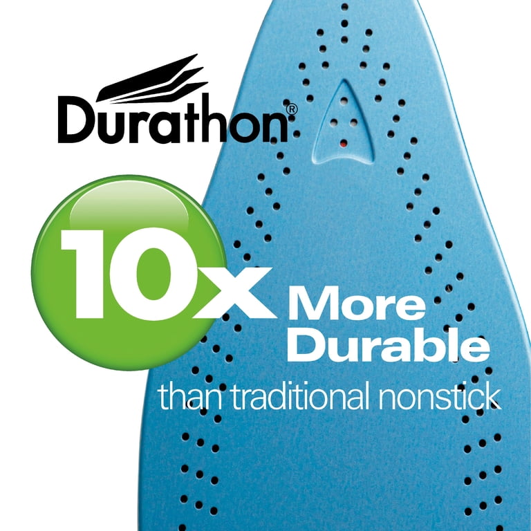 Hamilton Beach Full-Size Durathon Iron, White, | Model# 19800 