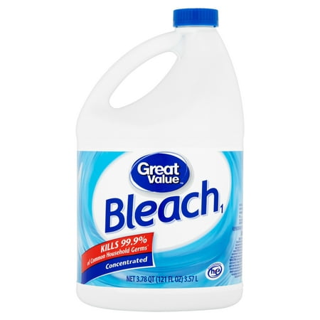 Great Value Bleach 121 fl oz Walmart