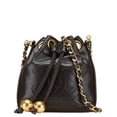 thumbnail image 1 of Pre-Owned Chanel Coco Mark Chain Shoulder Bag in Black Lambskin for Women (Good), 1 of 14