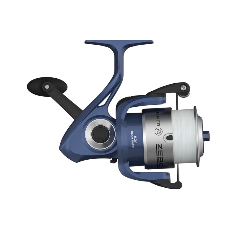 Zebco Blue Runner Spinning Reel and Rod Combo, 10-Foot, 2-Piece