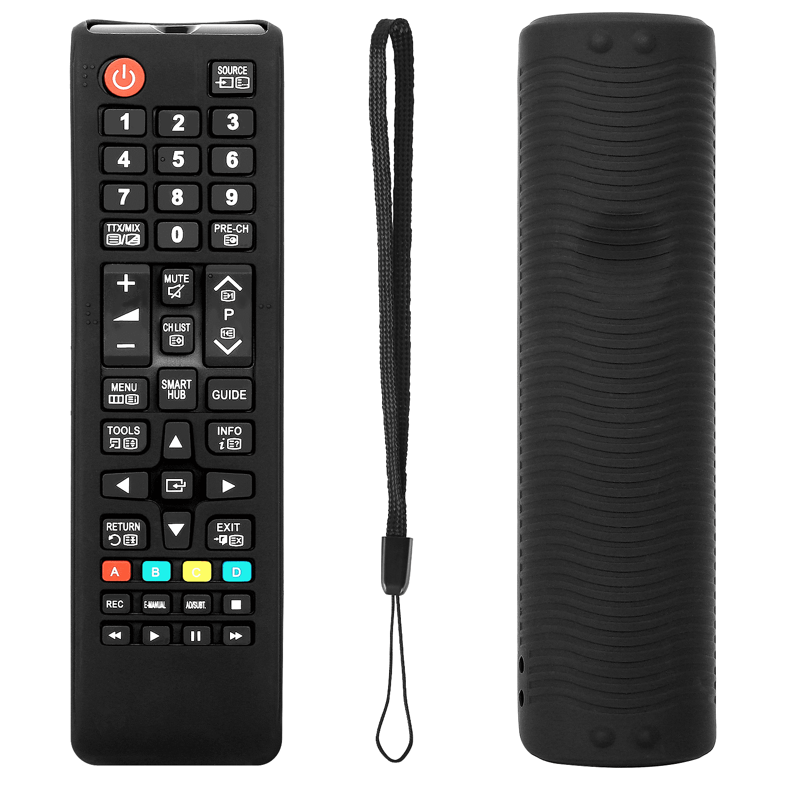 Remote for BN68-01571C-00 And All Other Samsung Smart TV Models LCD 3D HDTV QLED Smart TV BN59-01199F AA59-00786A BN59-01175N With Protective Case - Walmart.com