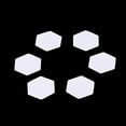 thumbnail image 5 of Gabarits Hexagonaux 100 Pcs Ensemble de Moules en Patchwork Blanc Accessoire Haoyi, 5 of 5