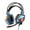 Red, variant on ZToonmas Illuminated Bluetooth Headphones Over Ear Around-Ear Bass Gaming Headset Surround Sound Headphones with Noise Cancelling Microphone with Lights