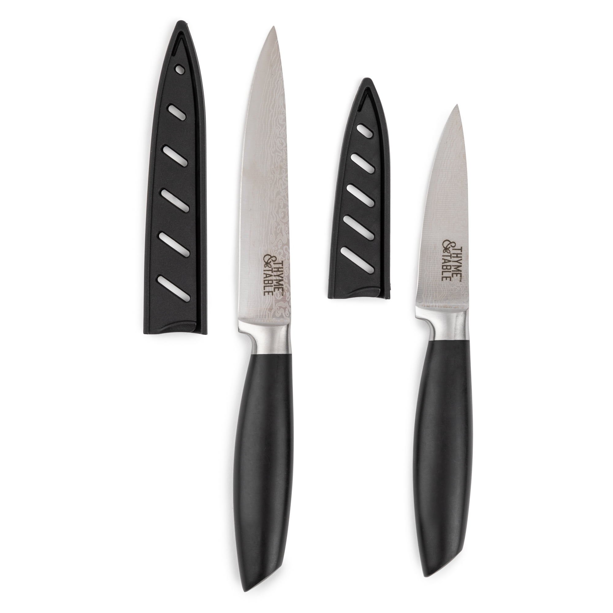 Thyme & Table Damascus Knife, 2-Piece Set