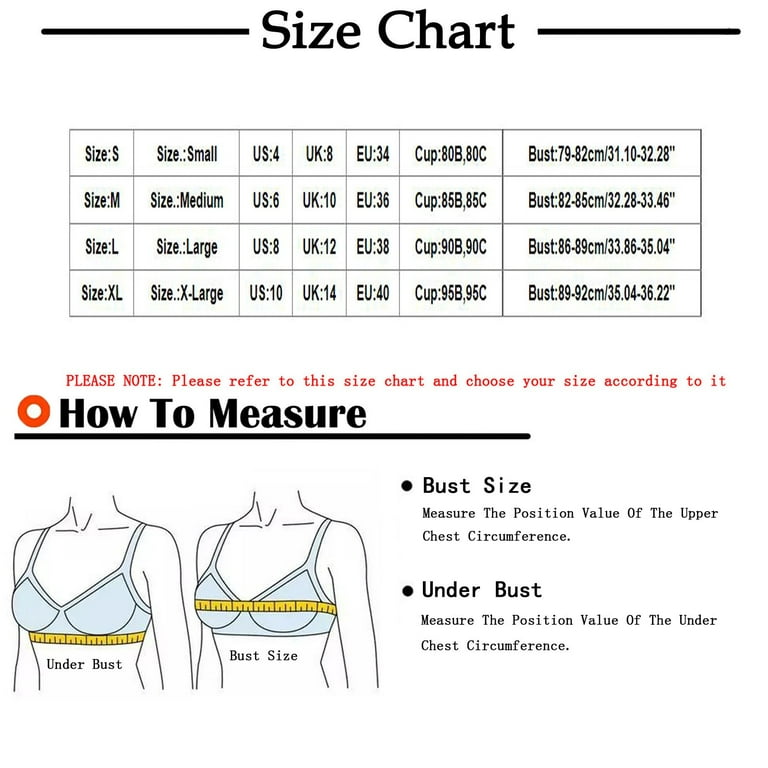 hoksml Womens Bras no Underwire Full Support,Women's Lace Sexy Comfortable  Breathable Anti-exhaust Printing Non-Wired Bra