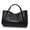 Black, variant on Genuine cowhide leather women's handbag, single-shoulder crocodile pattern, large-capacity tote bag