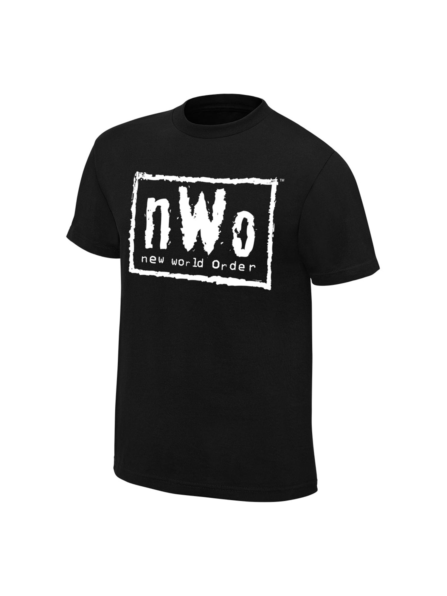 Official WWE NWO New World Order "Wolfpac " Black & Red Retro T-Shirt