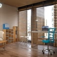 thumbnail image 3 of Safco Medium Oak Wood/Corrugated 36 Compartment Literature Organizer, 3 of 3