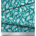 thumbnail image 2 of Soimoi Green Cotton Duck Fabric Tropical Leaves Printed Fabric 1 Yard 42 Inch Wide, 2 of 3