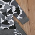 thumbnail image 5 of Esaierr 2PCS Newborn Baby Boys Sweatshirt Spring Fall Outfits Baby Hoodie Camouflage Printed Sweatsuit Sweatpants Set Clothes for 2-24 Months, 5 of 8