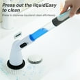 thumbnail image 6 of Electric Spin Scrubber,ClnEZ  Cordless Shower Scrub Brush with 6 Replaceable Brush Heads - Cordless Bathroom and Kitchen Cleaner, 6 of 6