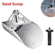 thumbnail image 1 of Pala de acero inoxidable resistente para arena de playa y metal, 1 of 7