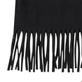 thumbnail image 6 of mgoYE Newborn Baby Girl Clothes Letter Print Tassel T-shirt Top Pants Headband 3Pcs Summer Outfit Set for Infant 0-24M(Black,6-12 Months), 6 of 7