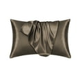 thumbnail image 2 of LSLJS Silk Pillow Cases for Hair Skin Care Feels Soft Cool Like a Silk Pillowcase, Cooling Pillowcase Anti Acne Cooling Sleep Sides Natural Silk Satin, Pillow Covers, 2 of 6