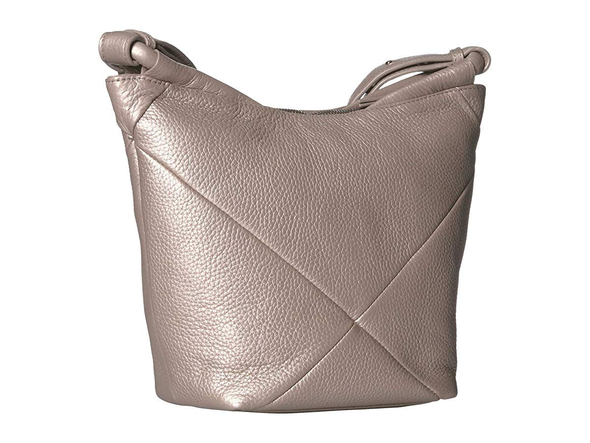 ECCO Linnea Crossbody Grey Rose Metallic Walmart