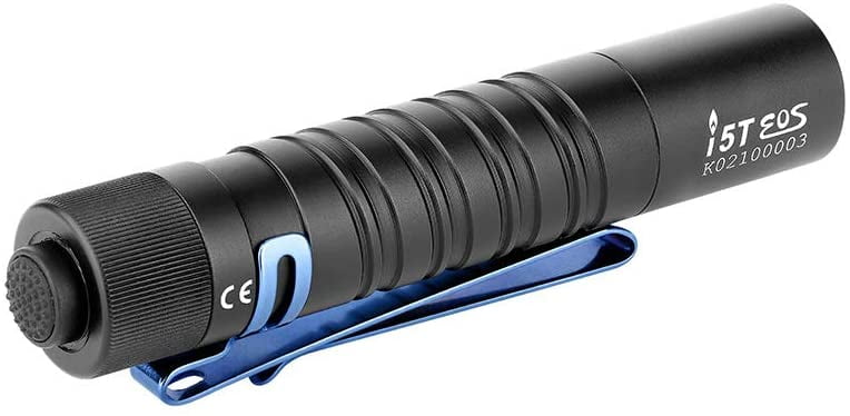 OLIGHT I5T EOS 300 Lumens Tail Switch Waterproof EDC Dual-Output Slim Flashlight 