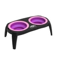 thumbnail image 3 of Comederos Elevados Petmaker Plata 16 Oz con Base Antideslizante, 3 of 8