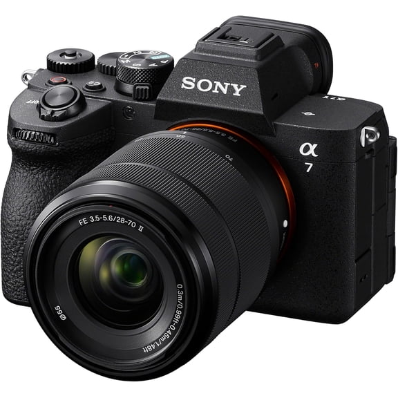 Restored Sony Alpha 7 V 33MP Full-Frame Mirrorless Camera with FE 28-70mm F3.5-5.6 OSS II Lens, Black, International Model