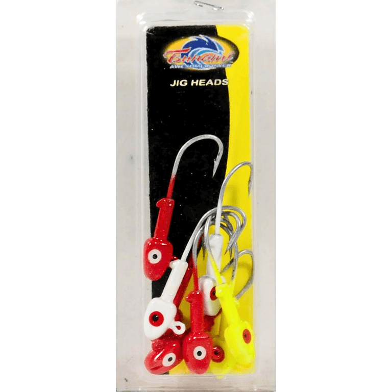 Tsunami 1/4oz Fishing Jig Head Assorted Colors (3 Pack) photo 3