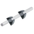 thumbnail image 2 of Perko 3/4" x 2-1/4" x 1-5/8" Plastic Pole Storage Clips, 2 of 2