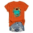 thumbnail image 4 of Neewe T Shirts for Women Summer Short Sleeve Crewneck Casual Cute Graphic Basic Tees Tops, 4 of 4
