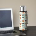 thumbnail image 5 of 20 Oz Lovely Dog Breeds Coffee Tumbler Double Wall Insulated Stainless Steel Water Bottle | Metal Reusable Thermoses Flask with Cup Cap | Leak & Sweat Proof with Anti-Dust Lid, 5 of 7