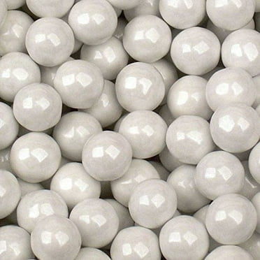 Sixlets Chocolate Balls Shimmer White 2 Pounds by Sixlet