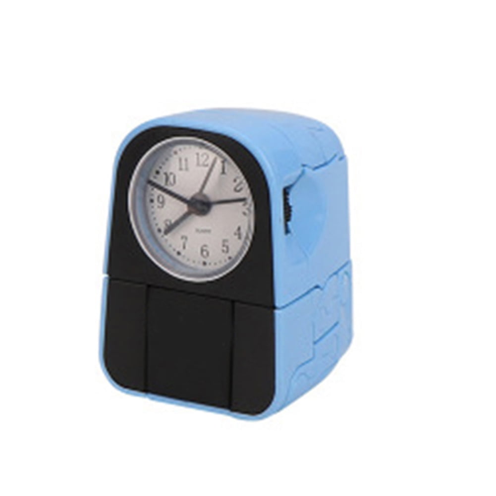 Cartoon Deformation Machine Dog Alarm Clock Cute Transform Dog Toy Alarm Clock for Kids Non