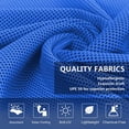 thumbnail image 4 of Serviette Rafraîchissante, Serviettes de Sport en Microfibre Rafraîchissantes pour le Cou et le Visage, Serviette Super Absorbante pour le Camping, la Randonnée, le Gym, le Entraînement Physique, le Yoga, l'Entraînement, 4 of 6
