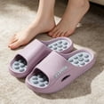 thumbnail image 5 of Rokment Unisex Massage Slippers for Women Men Non Slip Quick-Dry Spa Slides Summer Open Toe Non Slip Bedroom House Home Shoes Beach Sandals, 5 of 6
