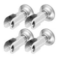 thumbnail image 5 of 4 Pcs Accessoires de Cloison de Toilette Support en Acier Inoxydable Réglable Huit Pieds de Cloison de Toilette, 5 of 5
