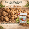 thumbnail image 5 of Zarzaparrilla Herbal Tea (4 oz) – 100% Natural Mexican (Smilax aristolochiifolia) – Traditional Vitality & Balance Infusion–Premium Loose Cut–Caffeine-Free, Vegan, Non-GMO–Authentic by BEXPERTSUSA, 5 of 7