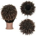 thumbnail image 1 of Messy Curly Bun Hair Piece Large Updo Drawstring Hair Buns Synthetic Curly Ponytail Extension, 1 of 7