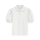 thumbnail image 1 of Odeerbi Camisas de Golf Para Niñas Peter Pan Collar Puff Camisas de Tenis de Manga Corta Uniforme Escolar, 1 of 6
