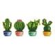 thumbnail image 1 of Cuadros Decorativos Bordado parcial Hilo de algodón 11CT 3 hebras Tela blanca Cactus Punto de cruz Likrtyny embutido en tela, 1 of 1