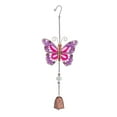 thumbnail image 1 of Regal Art  and  Gift 11555 - Pink Butterfly Garden Bell Decor, 1 of 1