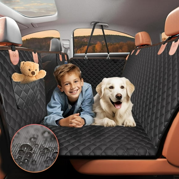 Funda de asiento de coche para perros OPHKNP, extensor de asiento trasero, impermeable