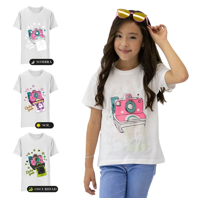 Playera Cambia de Color con Sol y Oscuridad Cámara 114708 Generra Generra 114708