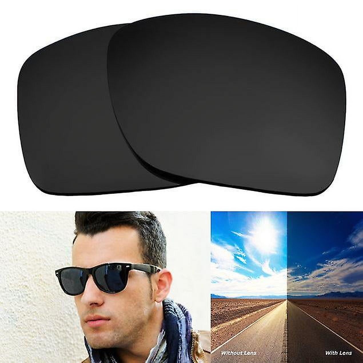 Replacement Lenses for Oakley Chainlink - Volcanic Black - Walmart.ca