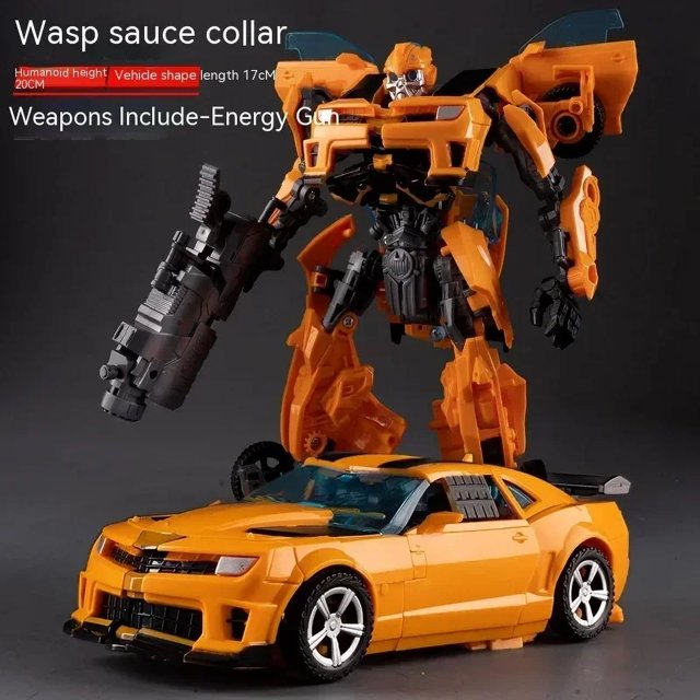 En existencia, juguete de transformación de 20 cm, robot King Kong Optimus Prime, accesorios múltiples, figura de aleación, regalo de vacaciones, coche de juguete
