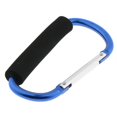 thumbnail image 1 of Lightweight Durable Carabiner Spring Keyring - 9mm blue, 1 of 8