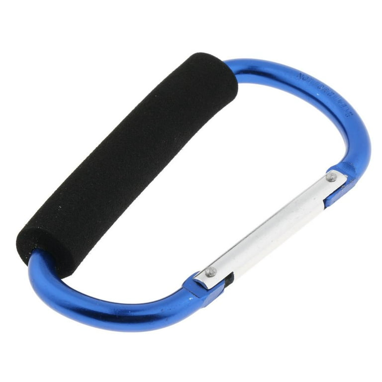 Solid Brass Mini Keychain Portable Carabiner Buckle Clip Snap Hook Handbag  Clasp